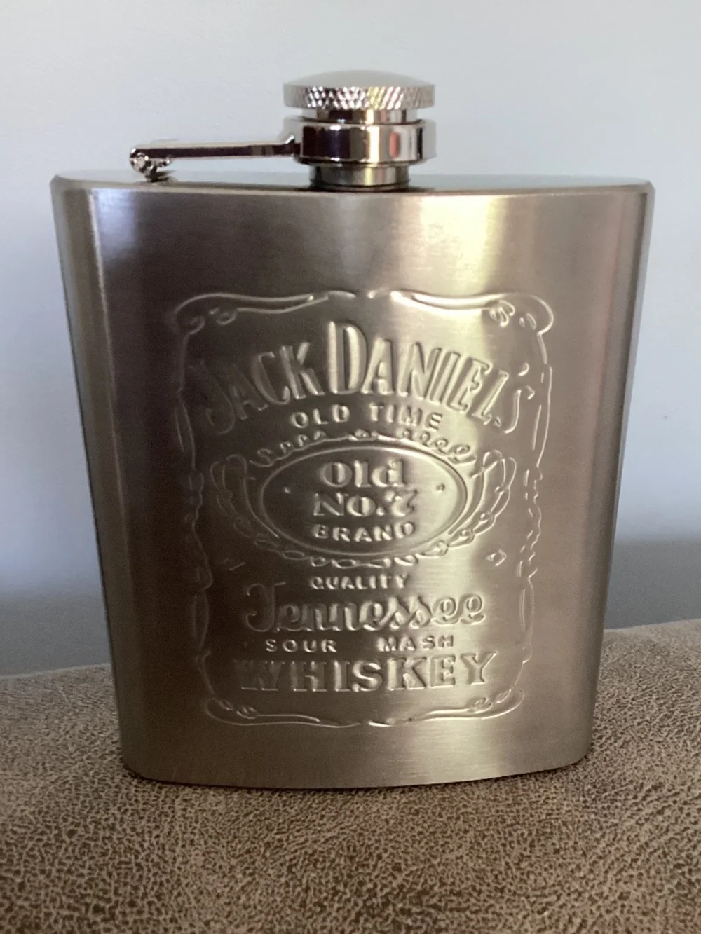 Jack Daniel’s stainless steel 7 oz flask